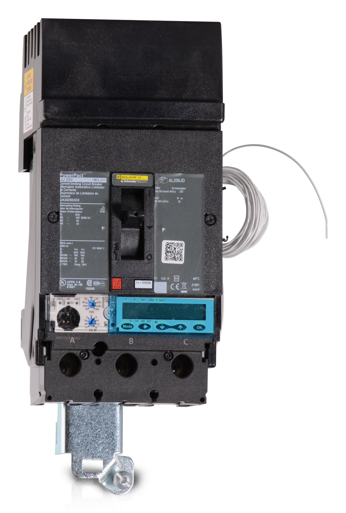 Square D JJA36250U53X - 250A 3 Pole Molded Case Circuit Breaker