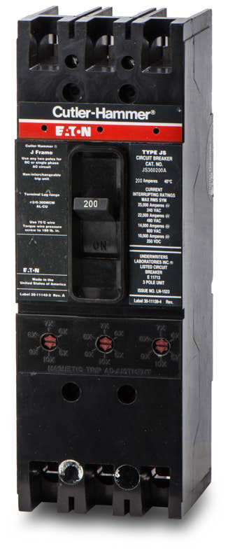 ABB / Thomas & Betts JS360200A - 200A 3 Pole Molded Case Circuit Breaker