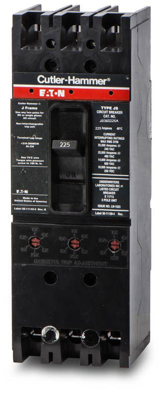 ABB / Thomas & Betts JS360225A - 225A 3 Pole Molded Case Circuit Breaker