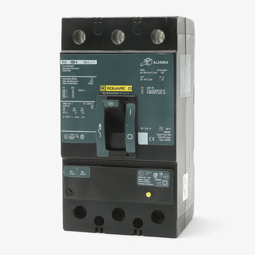 Square D KAL36125 - 125A 3 Pole Molded Case Circuit Breaker