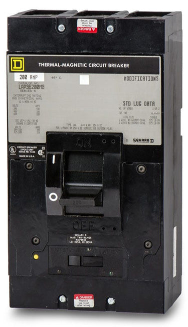 Square D LAP36200MB - 200A 3 Pole Molded Case Circuit Breaker