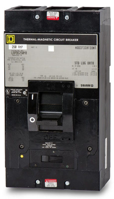 Square D LAP36250MB - 250A 3 Pole Molded Case Circuit Breaker