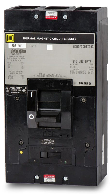 Square D LAP36300MB 3 Pole Circuit Breaker