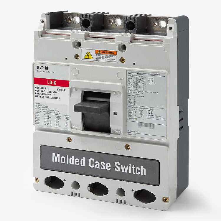 Eaton / Cutler-Hammer LD3600WK - 600A 3 Pole Molded Case Switch