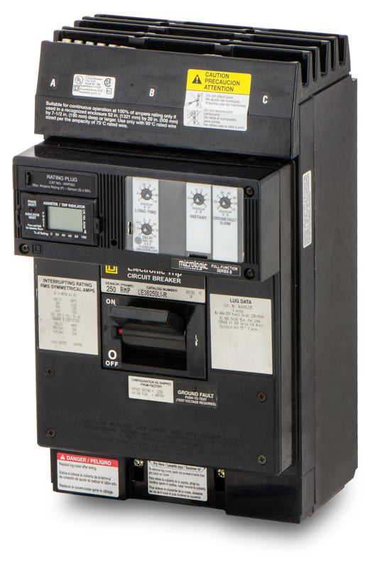Square D LE36250LI - 250A 3 Pole Molded Case Circuit Breaker