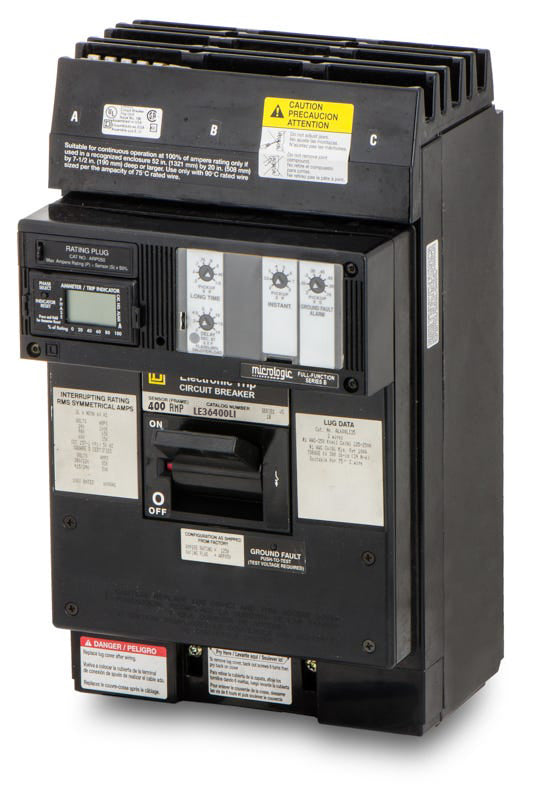 Square D LE36400LI - 400A 3 Pole Molded Case Circuit Breaker