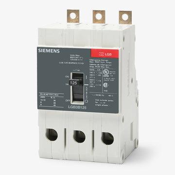Siemens LGB3B125B - 125A 3 Pole Molded Case Circuit Breaker