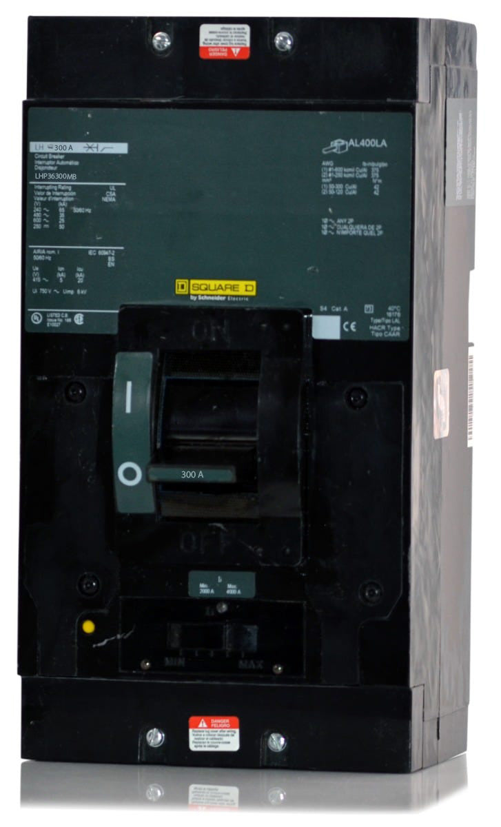 Square D LHP36300MB - 300A 3 Pole Molded Case Circuit Breaker