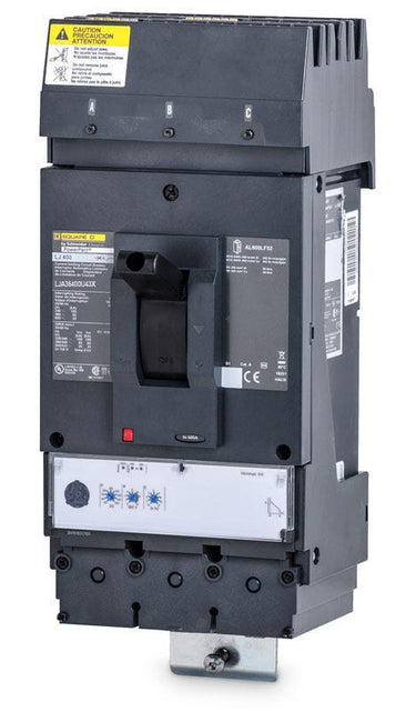 Schneider Electric LJA36400U43X - 400A 3 Pole Molded Case Circuit Breaker