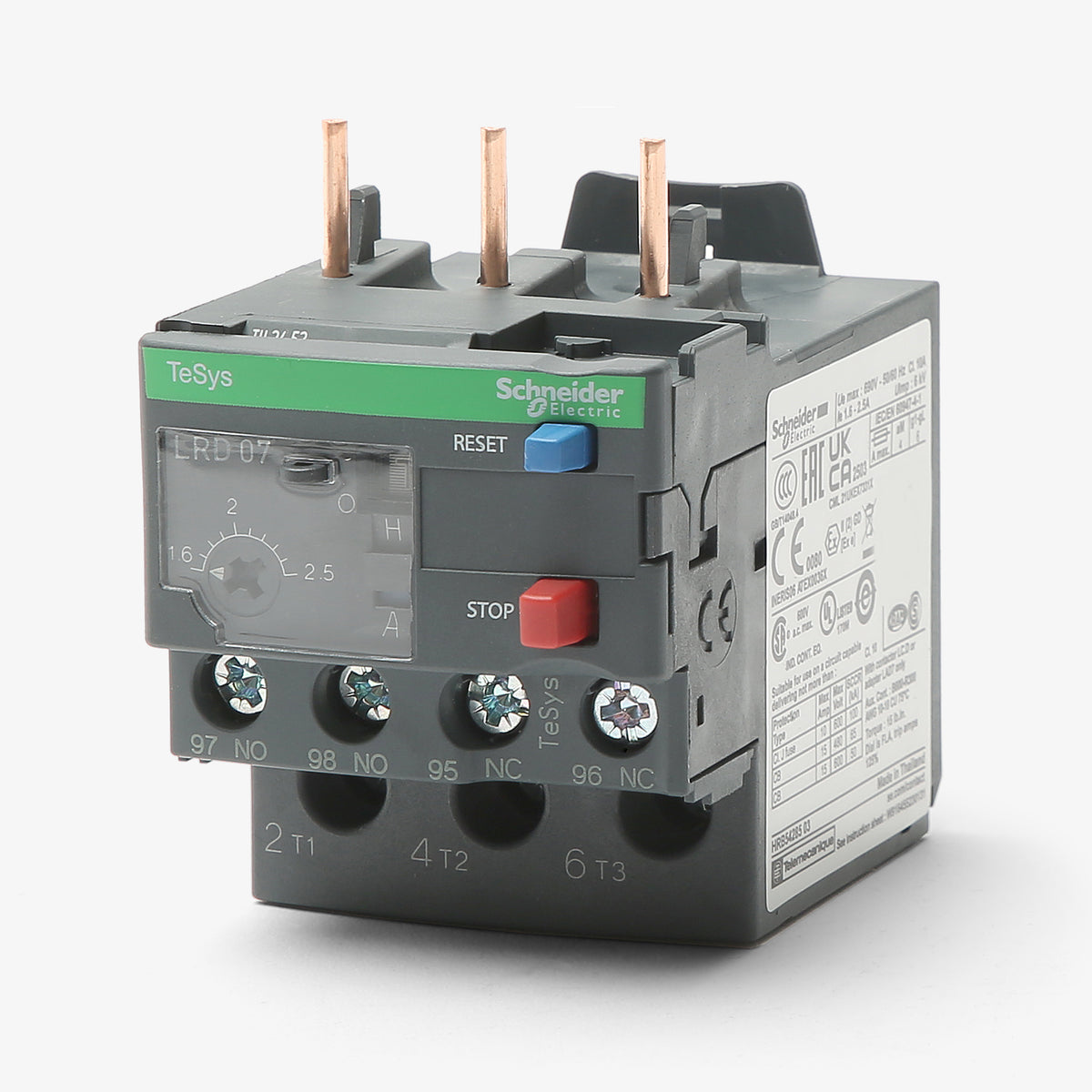 Schneider Electric LRD07 Overload Relay