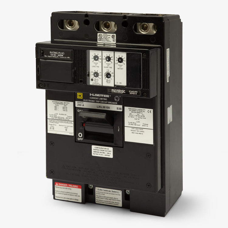 Square D LXIL36100 - 100A 3 Pole Molded Case Circuit Breaker