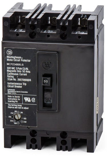 Eaton / Cutler-Hammer MCP23480R - 50A 3 Pole Motor Circuit Protector