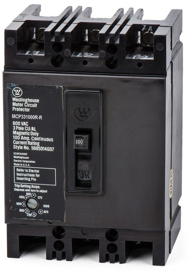 Eaton / Cutler-Hammer MCP331000R - 100A 3 Pole Motor Circuit Protector