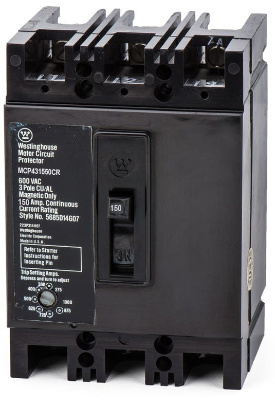 Eaton / Cutler-Hammer MCP431550CR - 150A 3 Pole Motor Circuit Protector