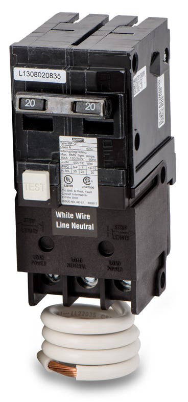 Siemens MP220GFA - 20A GFCI Miniature Circuit Breaker