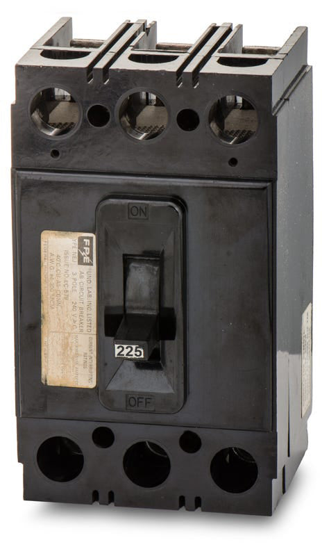 Federal Pacific NEJ233225 - 225A 3 Pole Molded Case Circuit Breaker