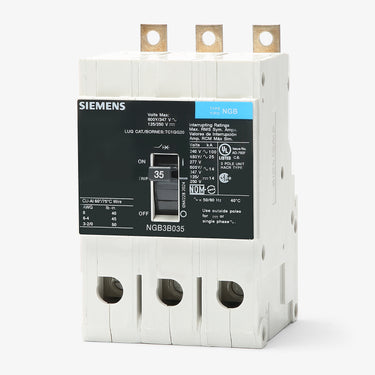 Siemens NGB3B035B - 35A 3 Pole Molded Case Circuit Breaker