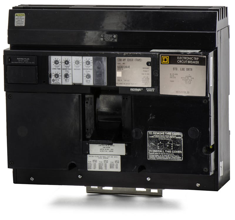 Square D NX361200 - 1200A 3 Pole Molded Case Circuit Breaker