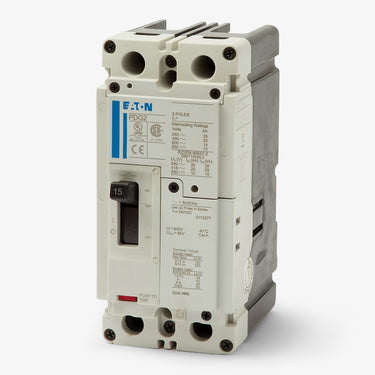 Eaton / Cutler-Hammer PDG22M0015TFFJ - 15A 2 Pole Molded Case Circuit Breaker