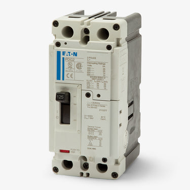 Eaton / Cutler-Hammer PDG22F0125TFFJ - 125A 2 Pole Molded Case Circuit Breaker