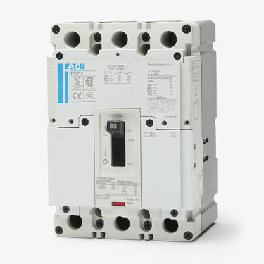 Eaton / Cutler-Hammer PDG23F0080TFFJ - 80A 3 Pole Molded Case Circuit Breaker
