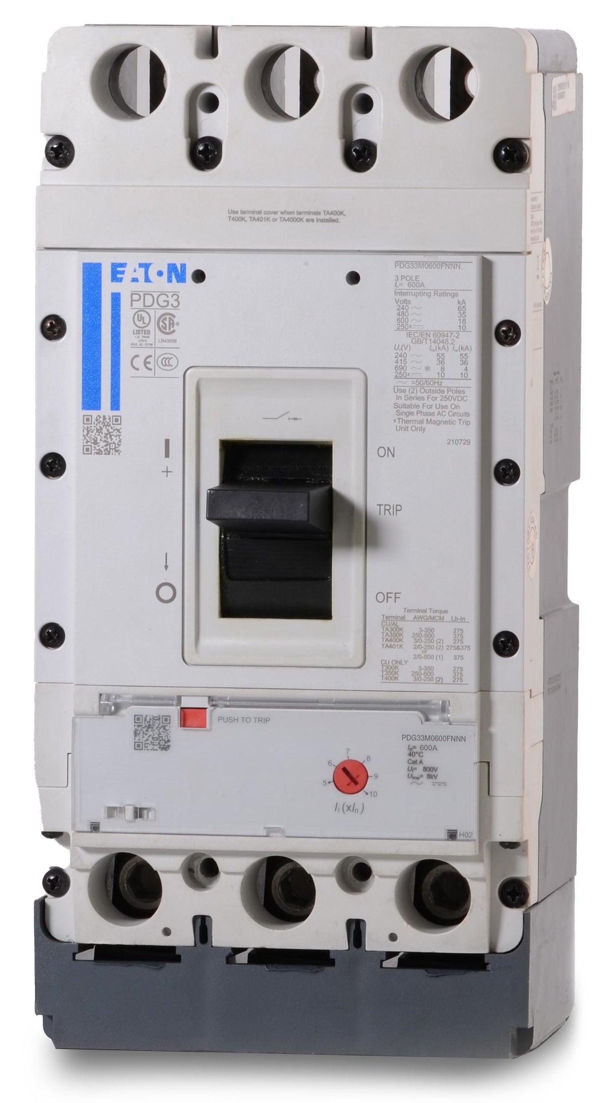 Eaton PDG33M0600FNNN Frame
