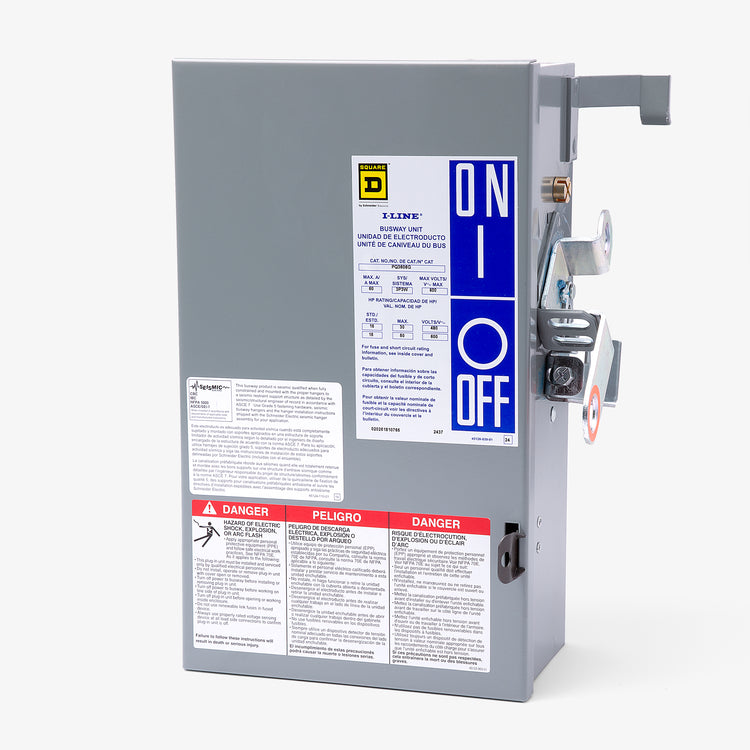 Square D PQ3606G Busway Plug