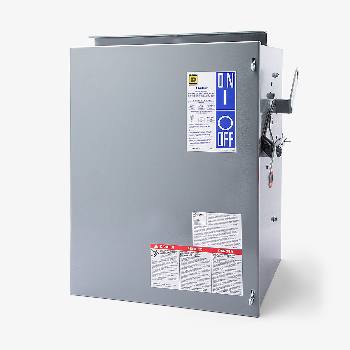Square D PQ3620G Busway Plug
