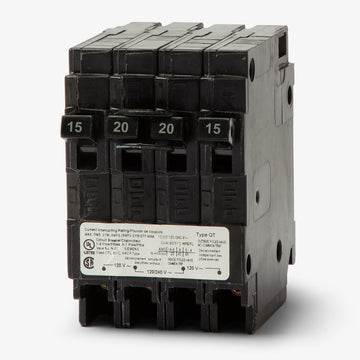 Siemens Q21520CT - 15/20A Triplex Miniature Circuit Breaker