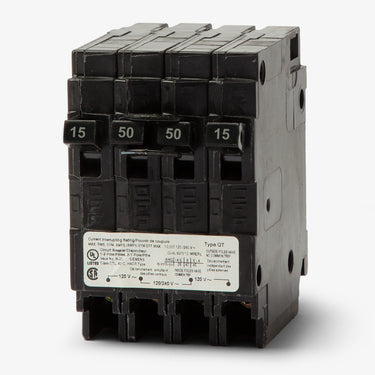 Siemens Q21550CT - 15/50A Triplex Miniature Circuit Breaker