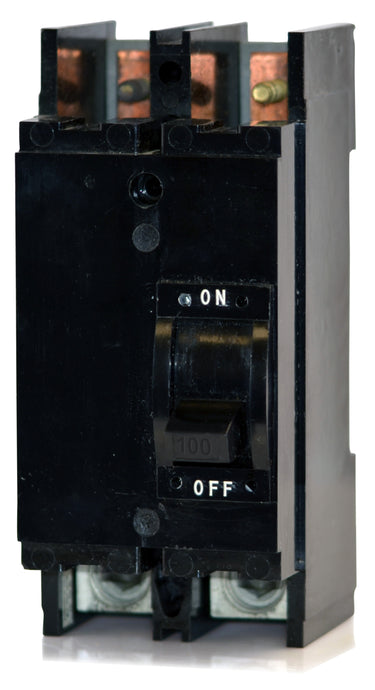 Square D Q2M2100MB - 100A 2 Pole Molded Case Circuit Breaker