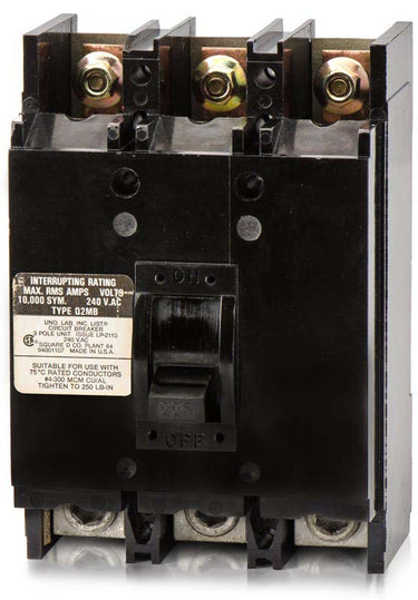 Square D Q2M3225MTH - 225A 3 Pole Molded Case Circuit Breaker