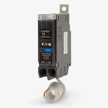 Eaton / Cutler-Hammer QB1015AFGF - 15A Dual Function Miniature Circuit Breaker
