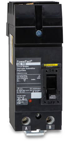 Square D QBA221104 - 110A 2 Pole Molded Case Circuit Breaker