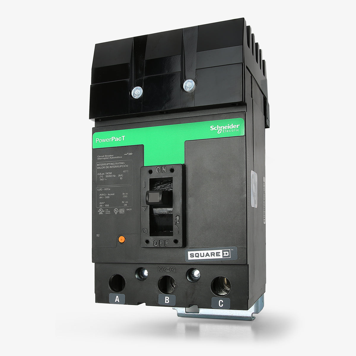 Square D QBA32150 - 150A 3 Pole Molded Case Circuit Breaker