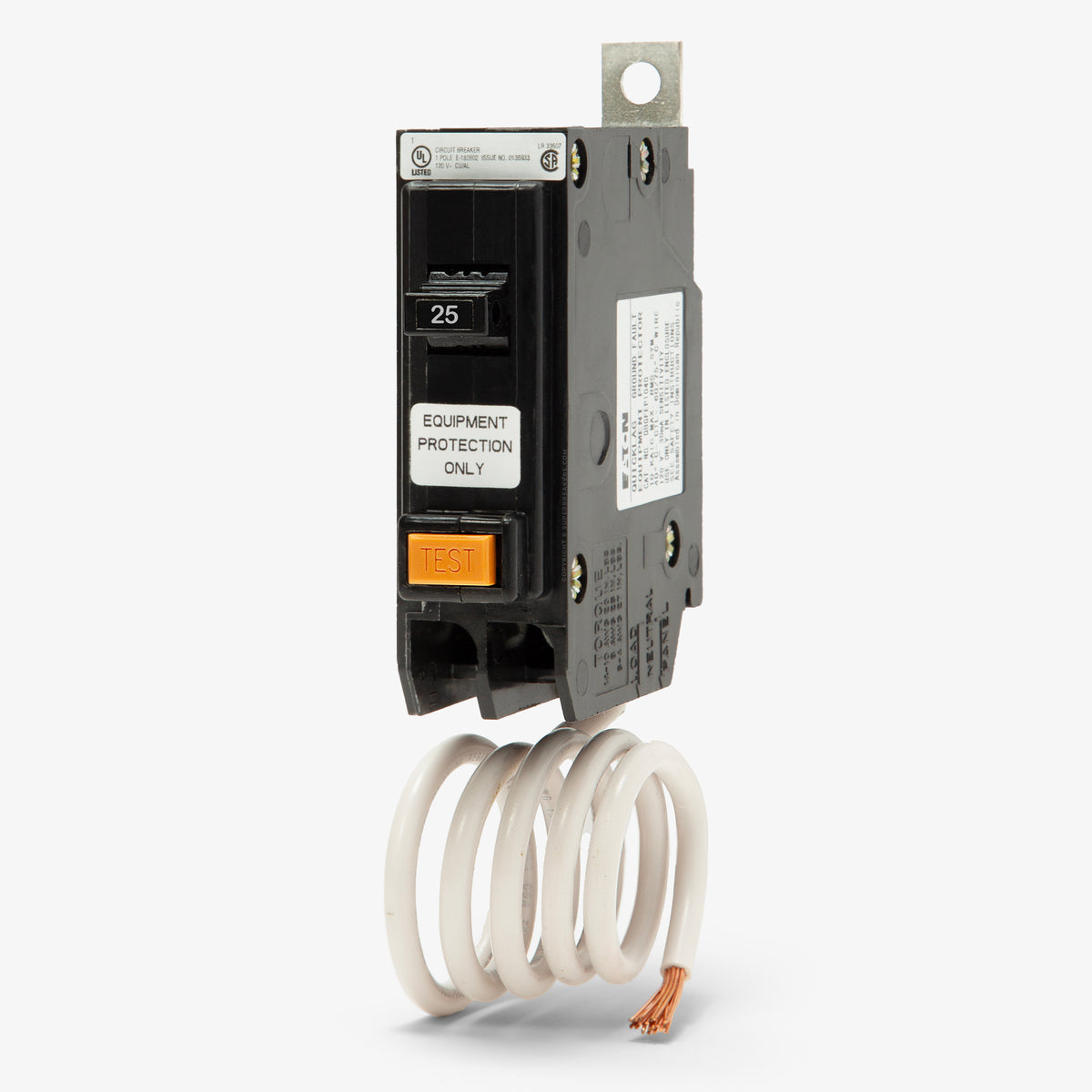 Eaton / Cutler-Hammer QBGFEP1025 - 25A GFEP Miniature Circuit Breaker