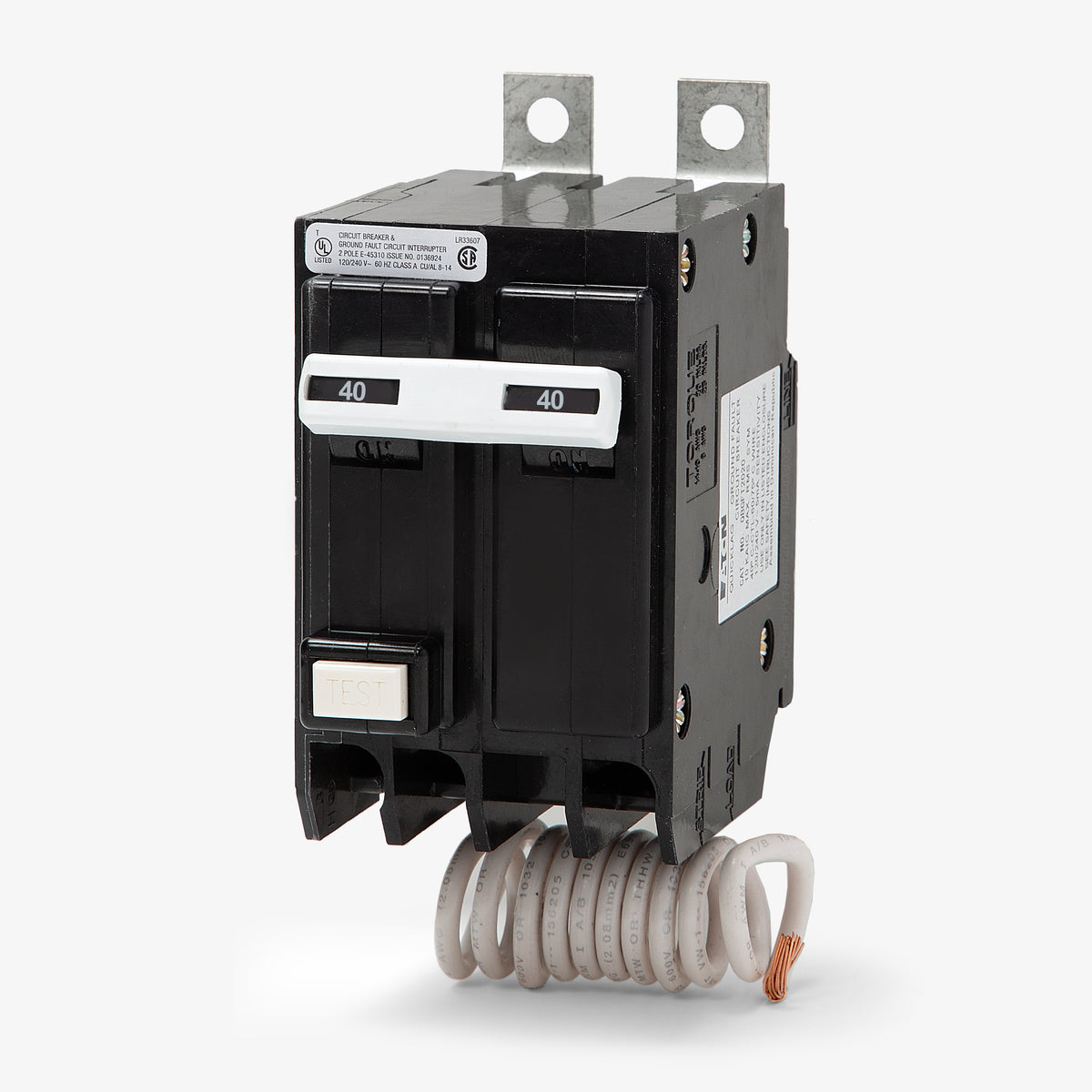 Eaton / Cutler-Hammer QBGF2040 - 40A GFCI Miniature Circuit Breaker