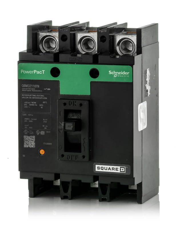 Square D QBM32110TN - 110A 3 Pole Molded Case Circuit Breaker