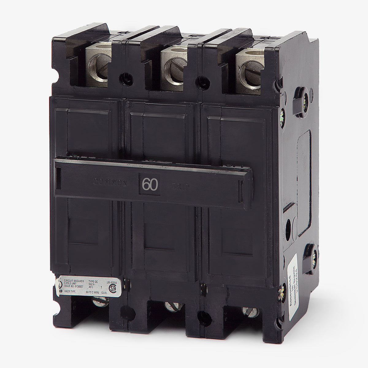 Eaton / Cutler-Hammer QC3060H - 60A 3 Pole Miniature Circuit Breaker
