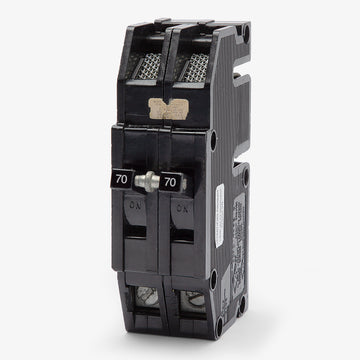 Zinsco QCAL70 - 70A 2 Pole Molded Case Circuit Breaker