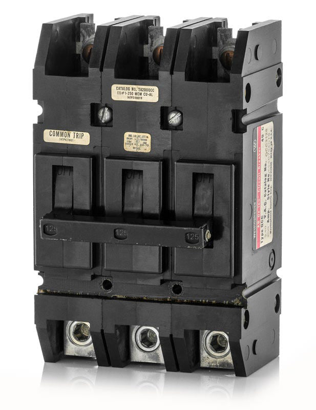 Eaton / Westinghouse QCC3125 - 125A 3 Pole Molded Case Circuit Breaker