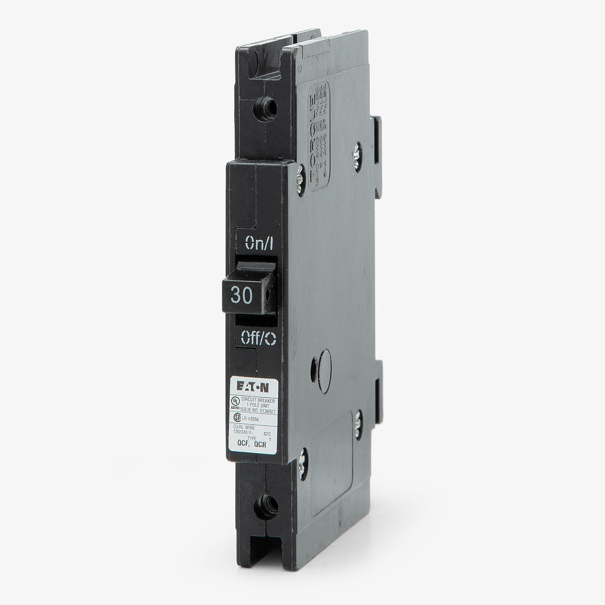 Eaton / Cutler-Hammer QCF1030 - 30A 1 Pole Miniature Circuit Breaker