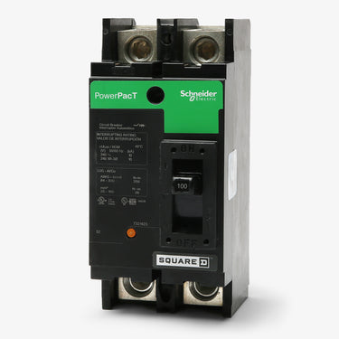 Square D QJL22100 - 100A 2 Pole Molded Case Circuit Breaker