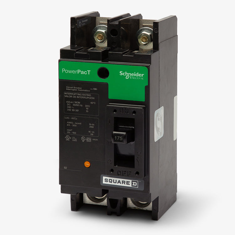 Square D QGP22175TM - 175A 2 Pole Molded Case Circuit Breaker