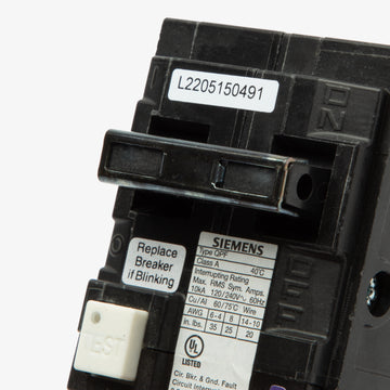 Siemens QF250A - 50A GFCI Miniature Circuit Breaker - view 3