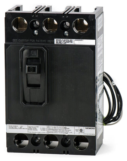 Siemens QJ23B17500S01 - 175A 3 Pole Molded Case Circuit Breaker