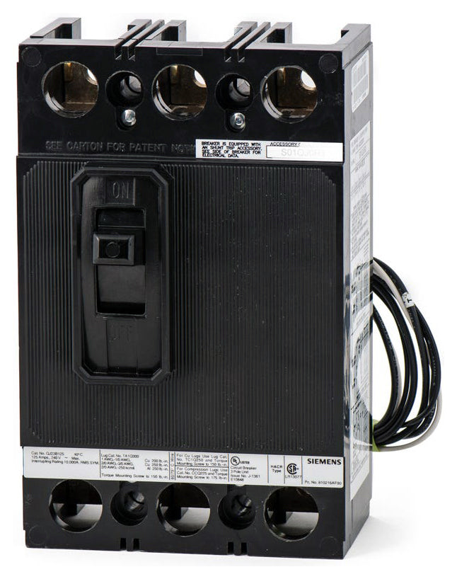 Siemens QJ23B175H00S01 - 175A 3 Pole Molded Case Circuit Breaker