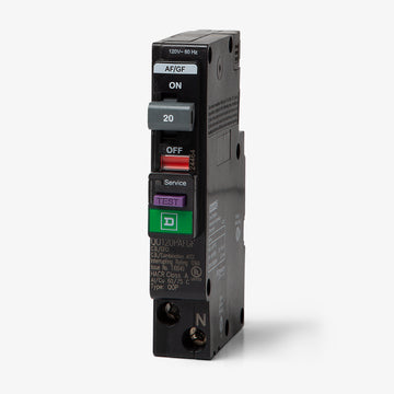 Square D QO120PAFGF - 20A Dual Function Miniature Circuit Breaker