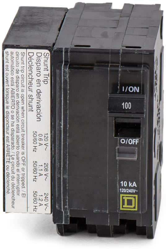 Square D QO21001021 - 100A 2 Pole Miniature Circuit Breaker