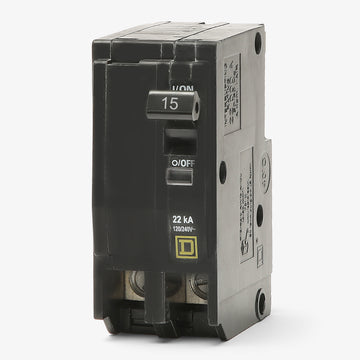 Square D QO215VH - 15A 2 Pole Miniature Circuit Breaker